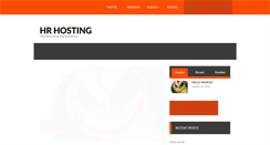 Desktop Screenshot of hr-hosting.net